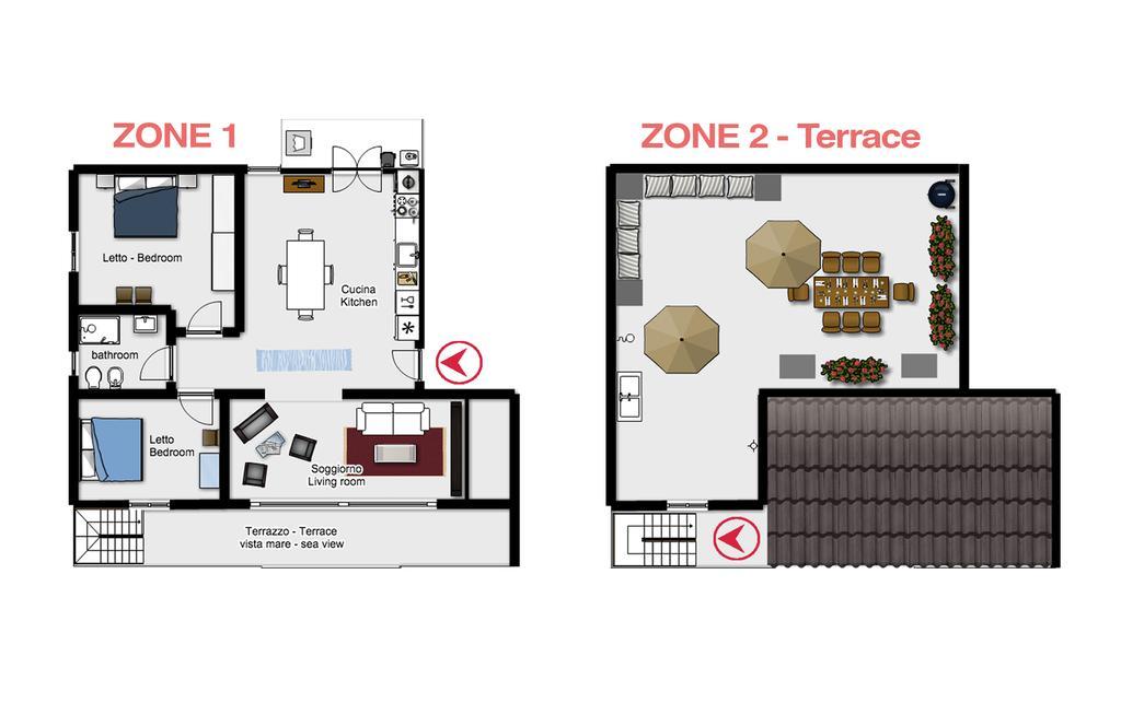 Fiore Penthouse ألغيرو المظهر الخارجي الصورة